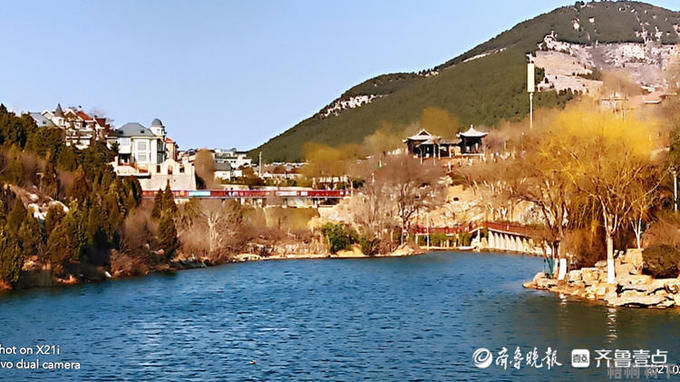 中年|历阳湖边,一湾碧水春色萌动景色新