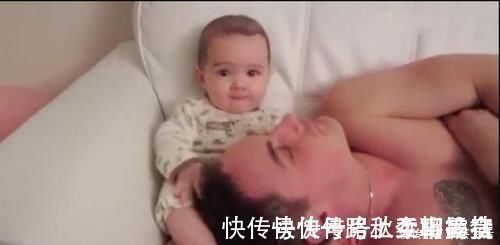 宝宝|爸爸陪娃睡觉,醒后发现娃不见了,吓坏了赶紧找,结果自己都乐了