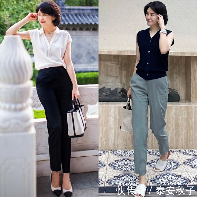 女人|50岁+女人别穿得像大妈!学她的减龄穿搭:年过半百也能很迷人