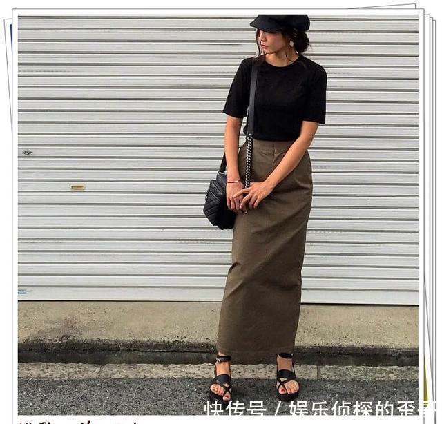 T恤|黑色T恤的搭配示例,更时尚的穿搭参考