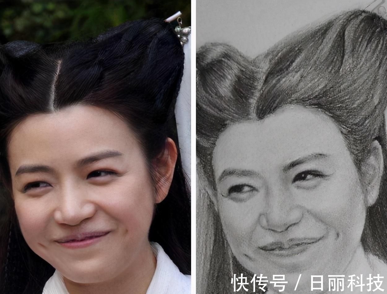 阅卷老师$当学渣美术生迷上画偶像,画面变得一言难尽,网友:你个假粉丝