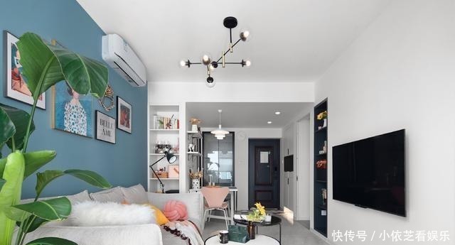 主卧|年轻人的家干嘛要装修的灰突突?青春明媚充满朝气,住着才舒服