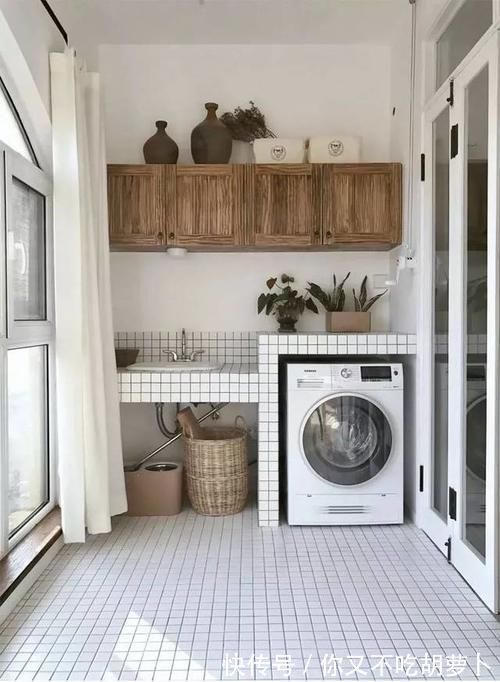 阳台|多数人都会犯的错,洗衣机的最佳摆放位置,其实就在这里!