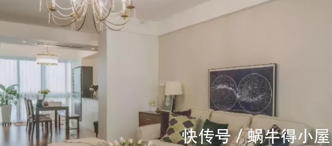 抽屉|110平新房装修超漂亮,头次见阳台隔断这样设计,卧室收纳最明智