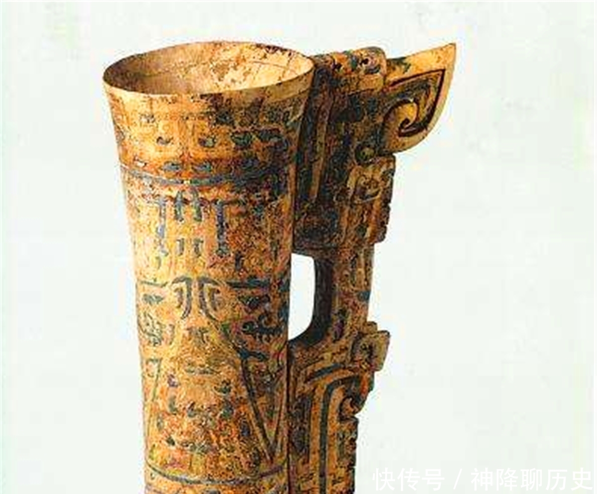将军墓|古代女将军墓出土象牙杯,精美无比,专家:象群曾遍布中原大地
