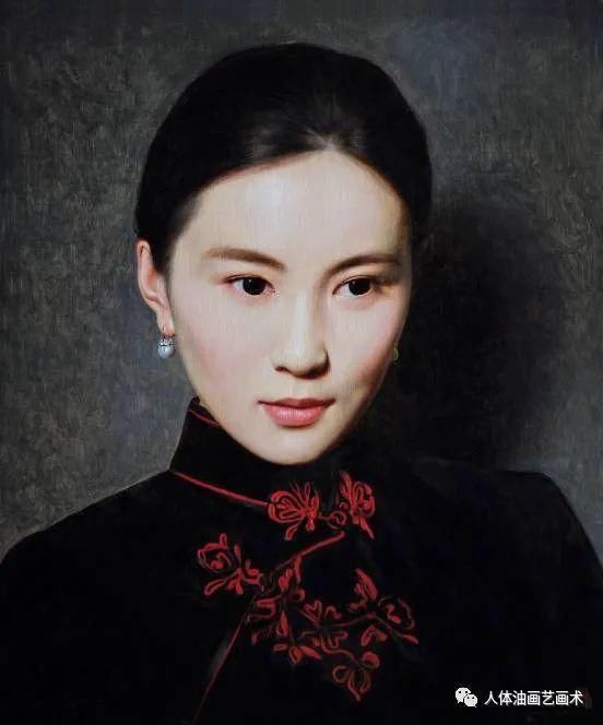 油画家|中国油画家陈承卫——雍容华贵的东方女子,真美!