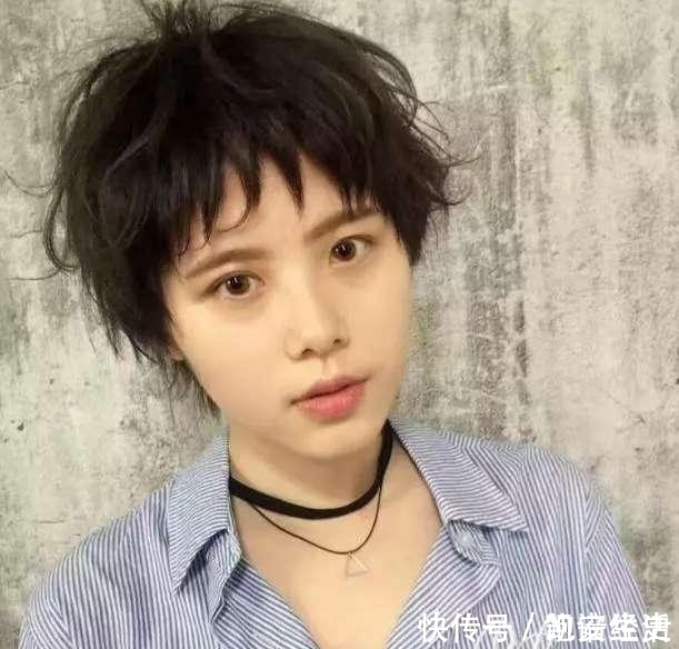 姑娘|圆脸姑娘,刘海这样剪才让你的发型更漂亮!