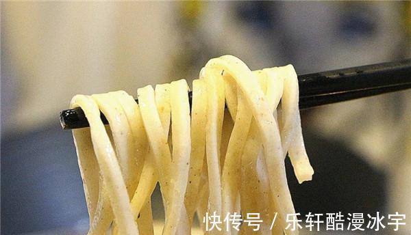 筋道|为什么自家做的面条，总感觉没有面馆的好吃，总差那么一点味道