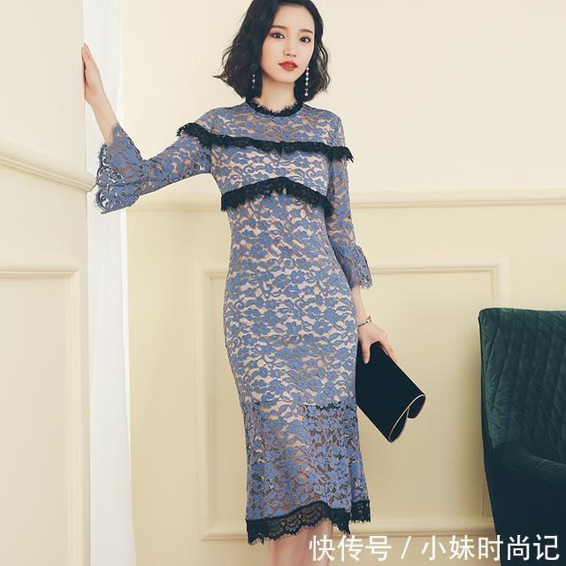 上身 浓浓的法式优雅范的一条裙子,却是优雅女人的最爱