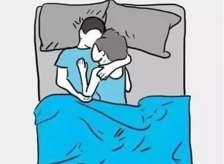四种常见的夫妻睡觉姿势,最后一种感情最好,你们属于哪一种
