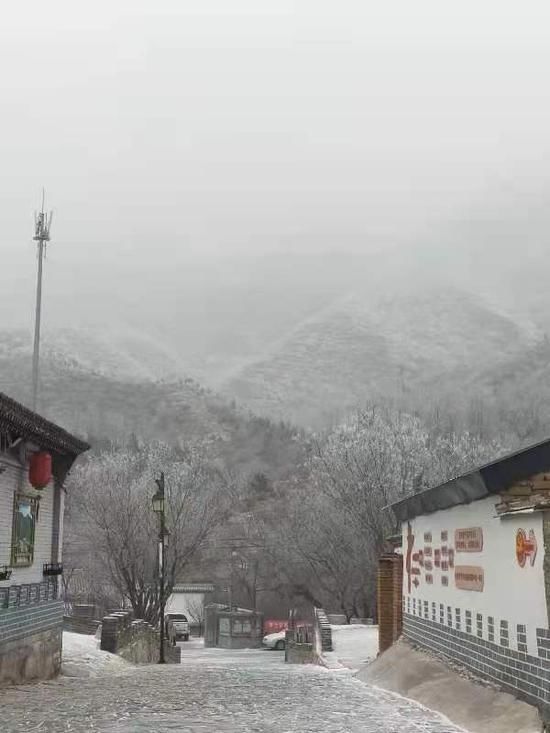 美图来了！北京今年首雪到延庆，山间路边玉树琼枝