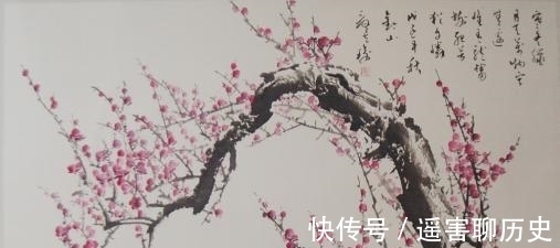 文学作品#黄庭坚《次韵赏梅》:淡漠似能知我意,幽闲元不为人芳