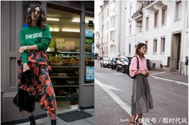 冬天流行的除了大衣,还有牛仔和卫衣,都是必备单品