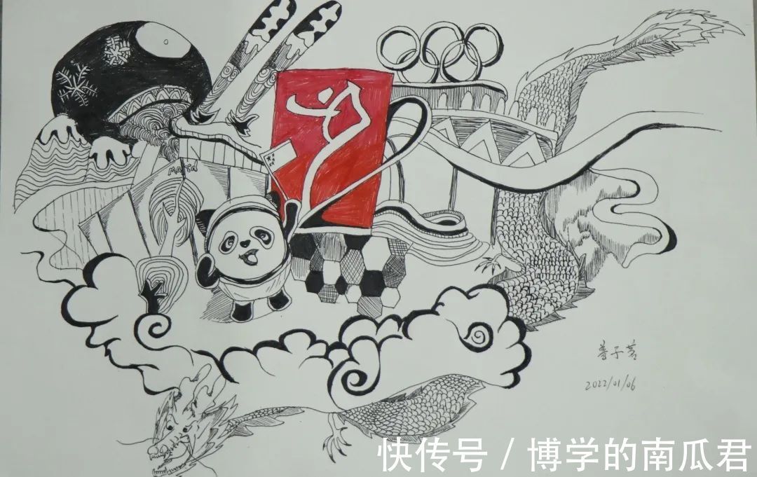 奥运|云南长水实验中学师生“艺”起迎冬奥,一起向未来