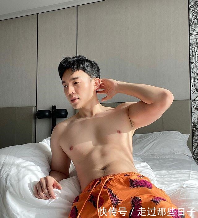 肌肉型男|活捉一枚阳光帅气的肌肉型男!