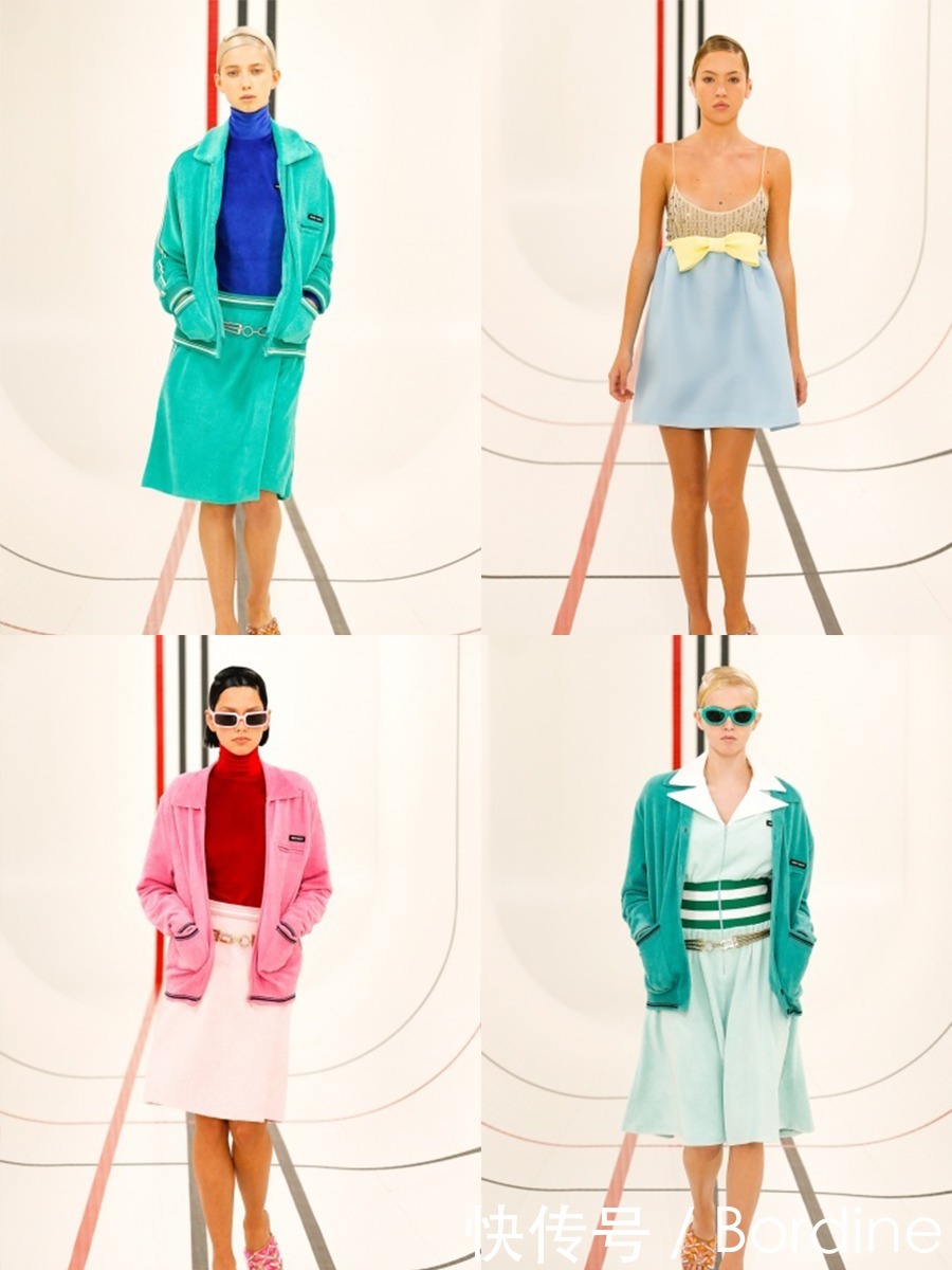 Miu Miu 2021春夏,青春简约,还有可爱的少女运动风