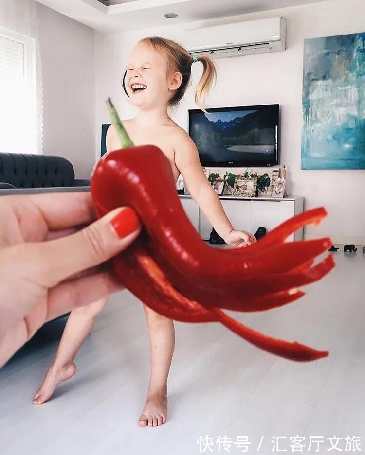 女儿|那个用蔬菜水果给孩子拍“裸照”的妈妈,又开始做“假货”了!