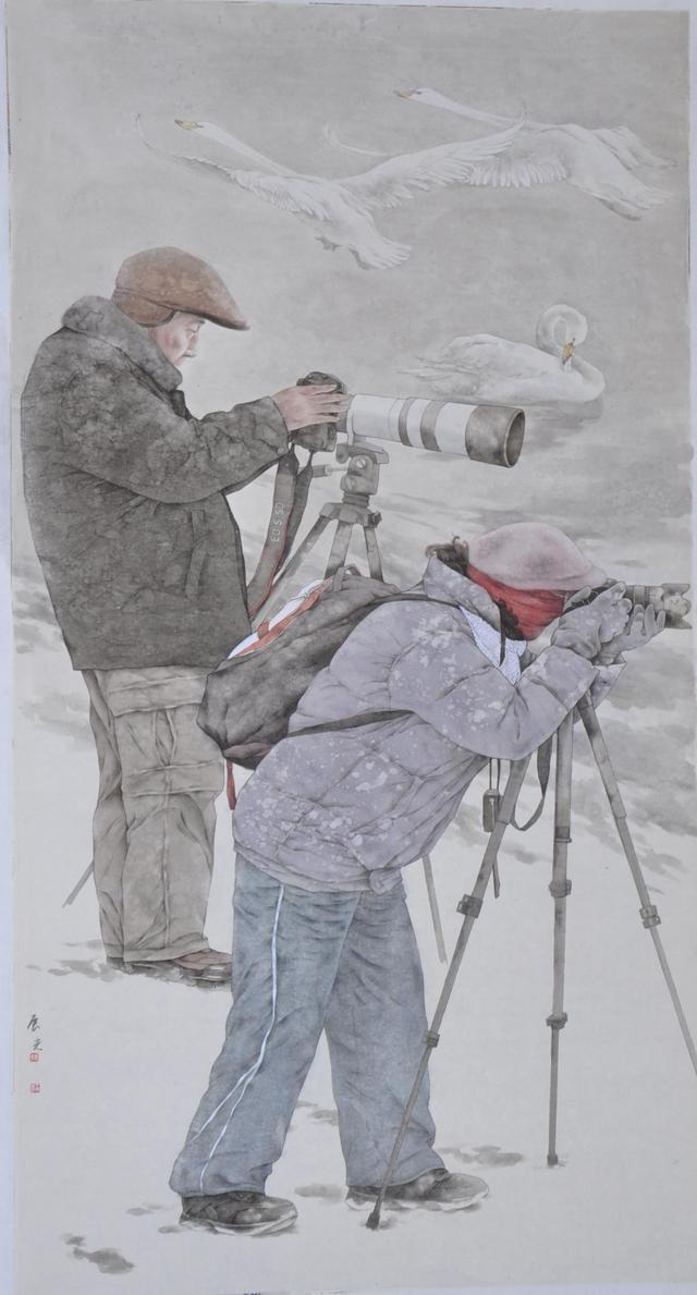 笔下|王辰光笔下的人物画作品欣赏