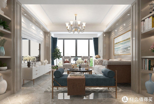 寸土寸金|上海夫妻的美式风新家，全屋温馨感和高级感并存，参观后被治愈了