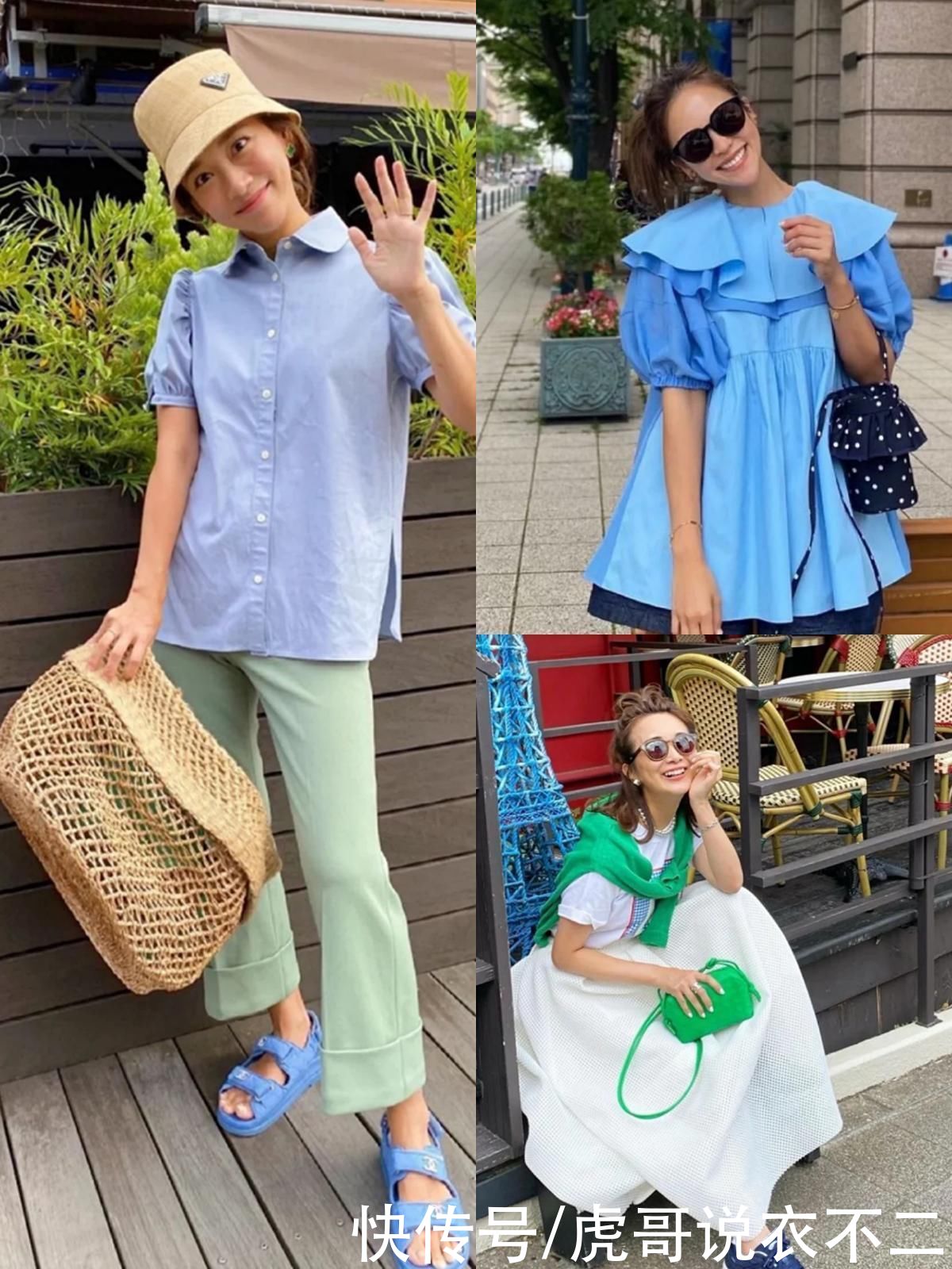 时尚|这位日本宝妈“火”了，穿衣甜美时尚似少女，根本不像仨孩子的妈