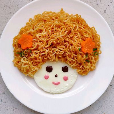 鸡蛋清|酱油炒面