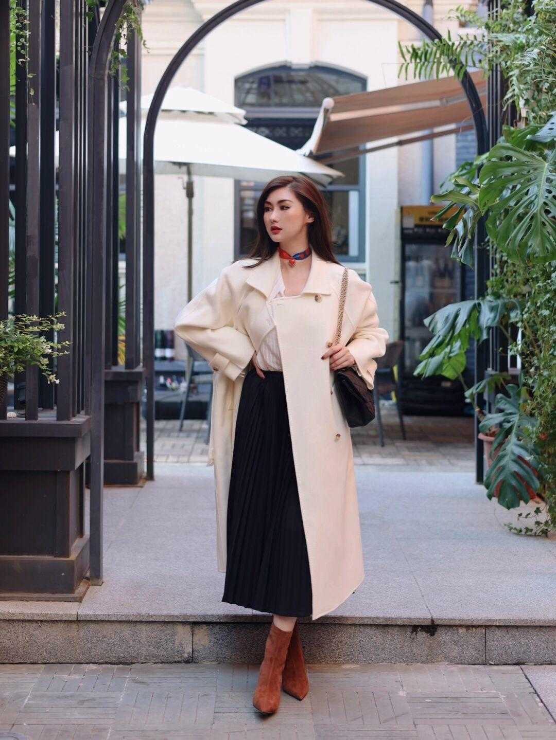 秋冬|今年秋冬流行的大衣,搭配长裤或者半身裙超有气质,简约又高级