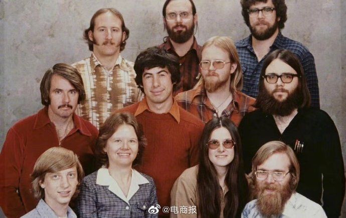 合影|1978年，微软的第一张员工合影 ?