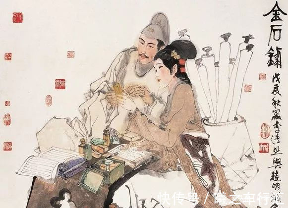 词章@李清照的雨中节奏,音乐与词章完美交融,读来扣人心弦动人心扉