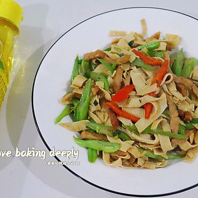 四季豆炒千张