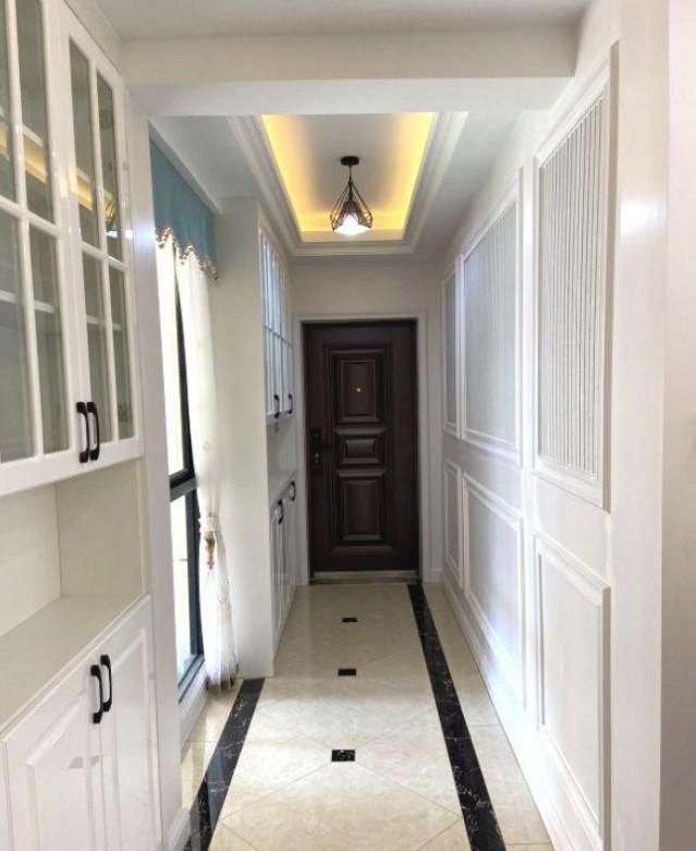 洗漱池|晒晒140㎡简欧大三房,光硬装就砸了30万,南北通透设计了3个阳台