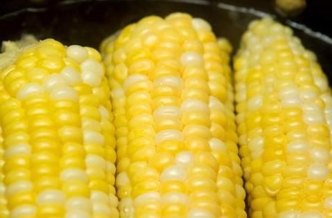 玉米只用清水煮，难怪不好吃，记得多放2味料，玉米变得更香甜