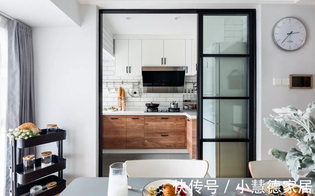 原木|106㎡北欧风小户型,简单的色调搭配原木色,原来还能这么好看!