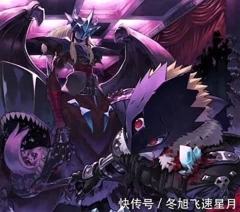 数码兽|黑暗区域中爱恶作剧的熊孩子,在四圣兽面上画画