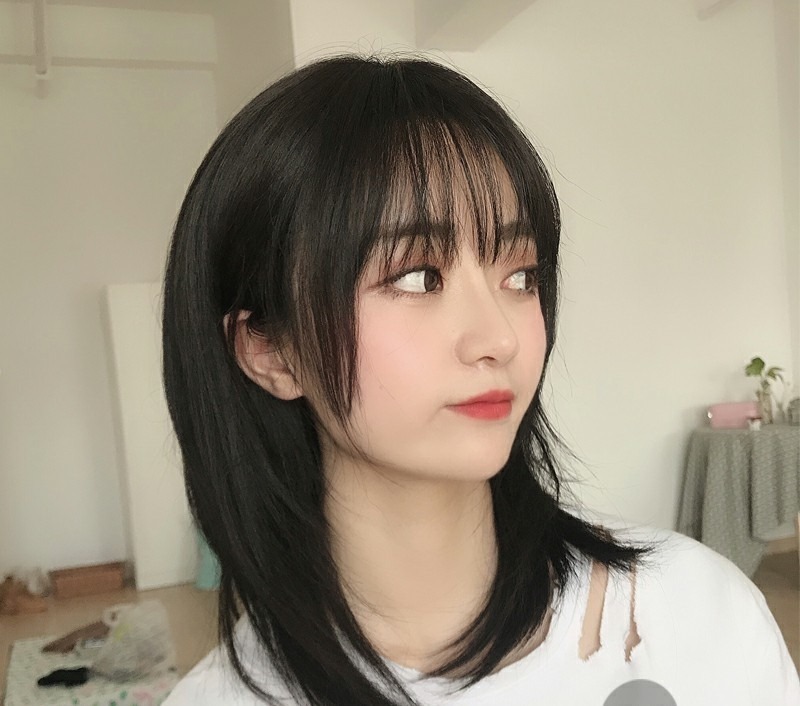 斜刘海 发型圆形篇:大圆脸适合什么发型?学会就能变成小瓜子哦!