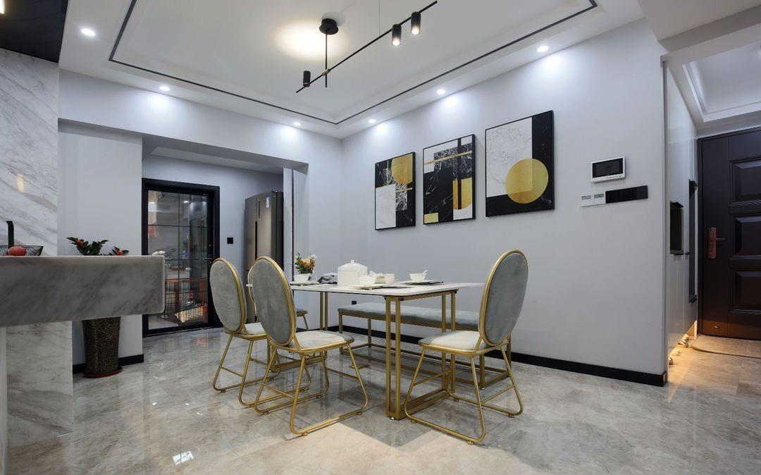 设计风格|137平方米的轻奢三居,这才是年轻人的最爱,设计的太上档次了!