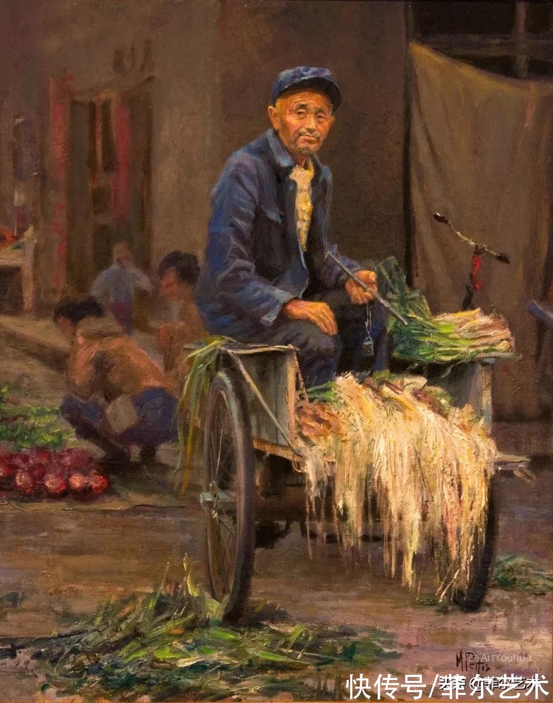 兰迪@她是一位富有表现力的现实主义画家，笔触和色彩让人喜欢不已