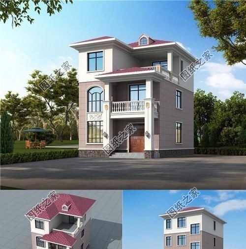 展示|7款农村别墅图,一生可能就建一次房,还不好好选选