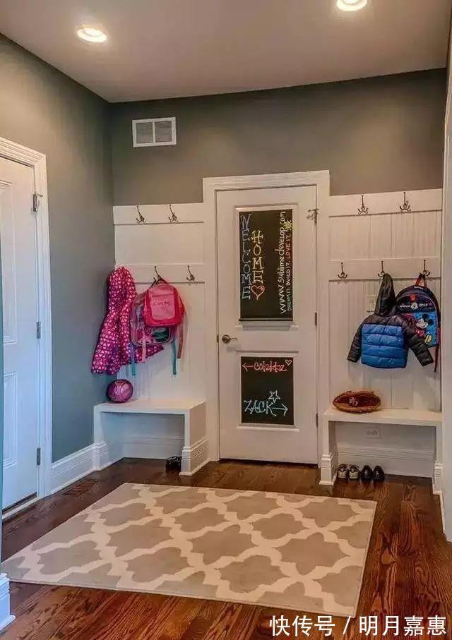 鞋子|玄关空间够大,可以做个衣帽间,换鞋子换衣服都方便