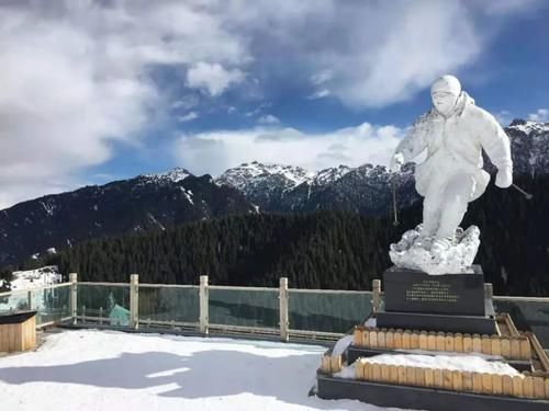 老年|去新疆滑雪就像漂浮在失重的太空中