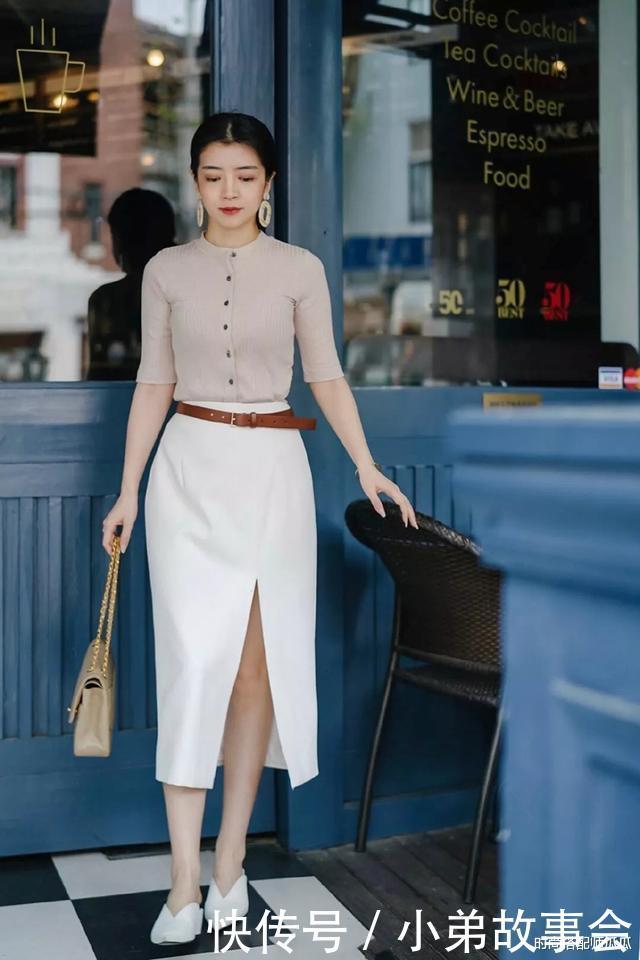 今年流行的针织衫还不会穿跟着三木博主这样穿,时髦又减龄