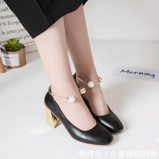 高跟鞋|女人总要备一双显气场的高跟鞋,简约大方,绽放女性魅力