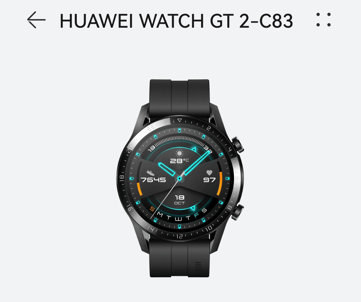 hu华为 WATCH GT2 11.0.14.75 版固件更新：新增日出日落显示