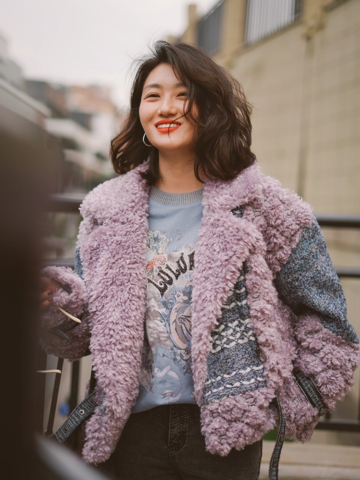 搭配|今年火了一种单品叫“颗粒绒外套”,软糯舒适又保暖,洋气百搭