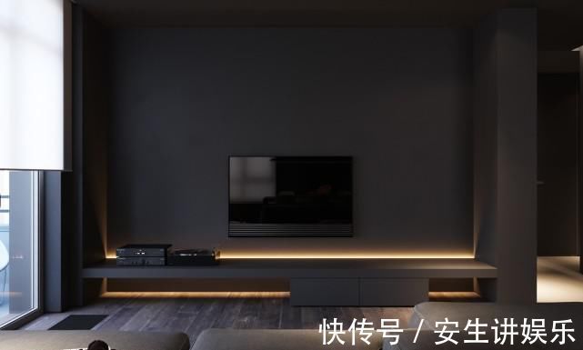 漂亮|灵活的深灰色的现代装饰设计,大气又漂亮