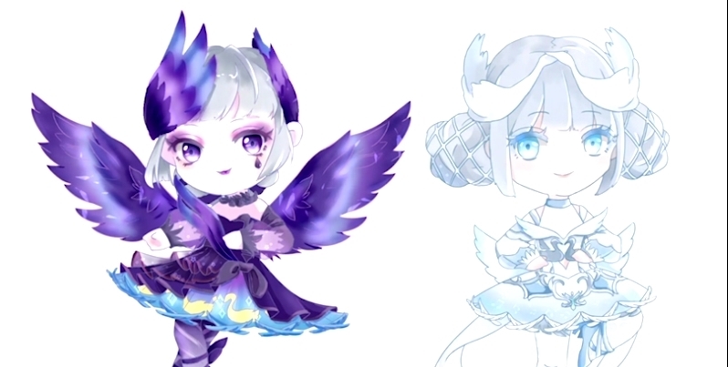 学霸|同人漫画:当凯爹穿上女仆装,小乔的天鹅很可爱,张良是温柔学霸