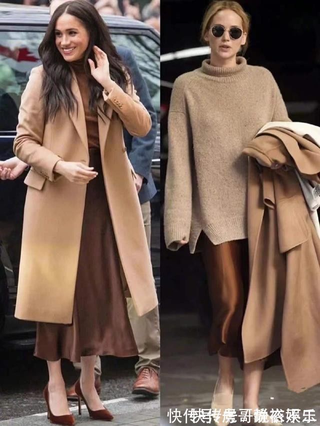 穿搭 不会穿驼色大衣的看过来,学会这4种搭配方式,既保暖又洋气