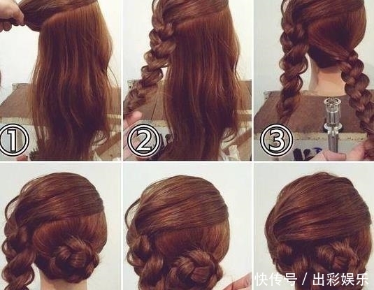 头发造型初学者也不怕失败！精选10款超简单低发髻盘发，变换乐趣