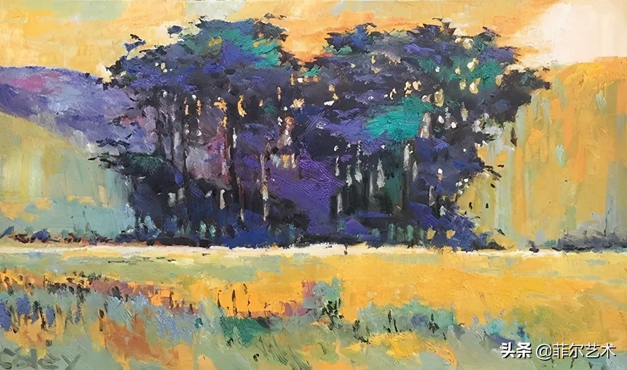 科利|光色十足，如梦如幻~美国画家尼古拉斯·科利风景油画作品欣赏