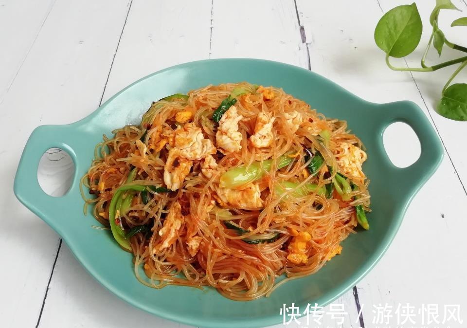 鲜香|炒粉丝时，牢记3个技巧，鲜香爽口不结块，比饭店的还好吃！