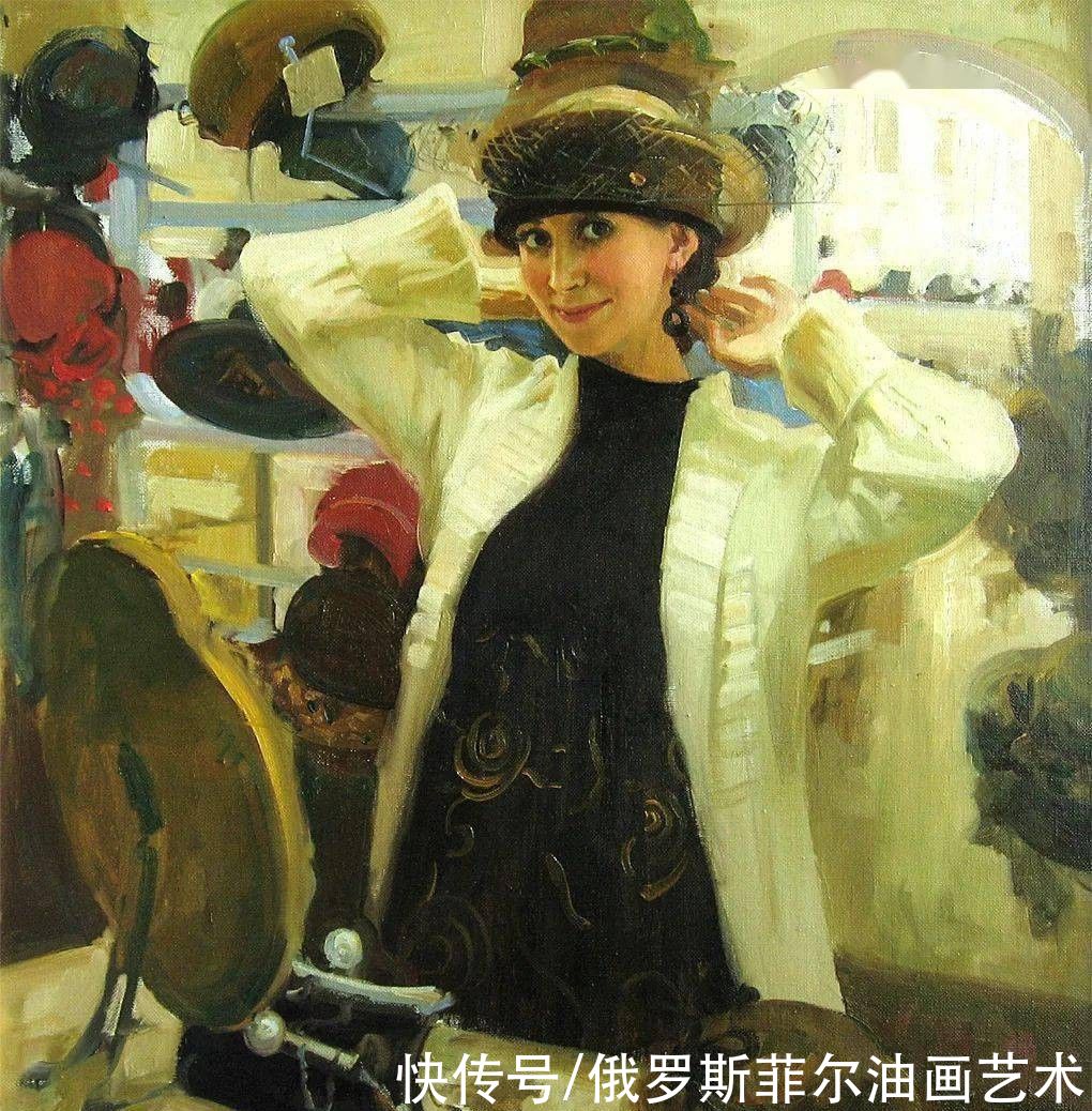 俄罗斯画家阿纳斯塔西娅·沃斯特雷佐娃漂亮油画作品欣赏